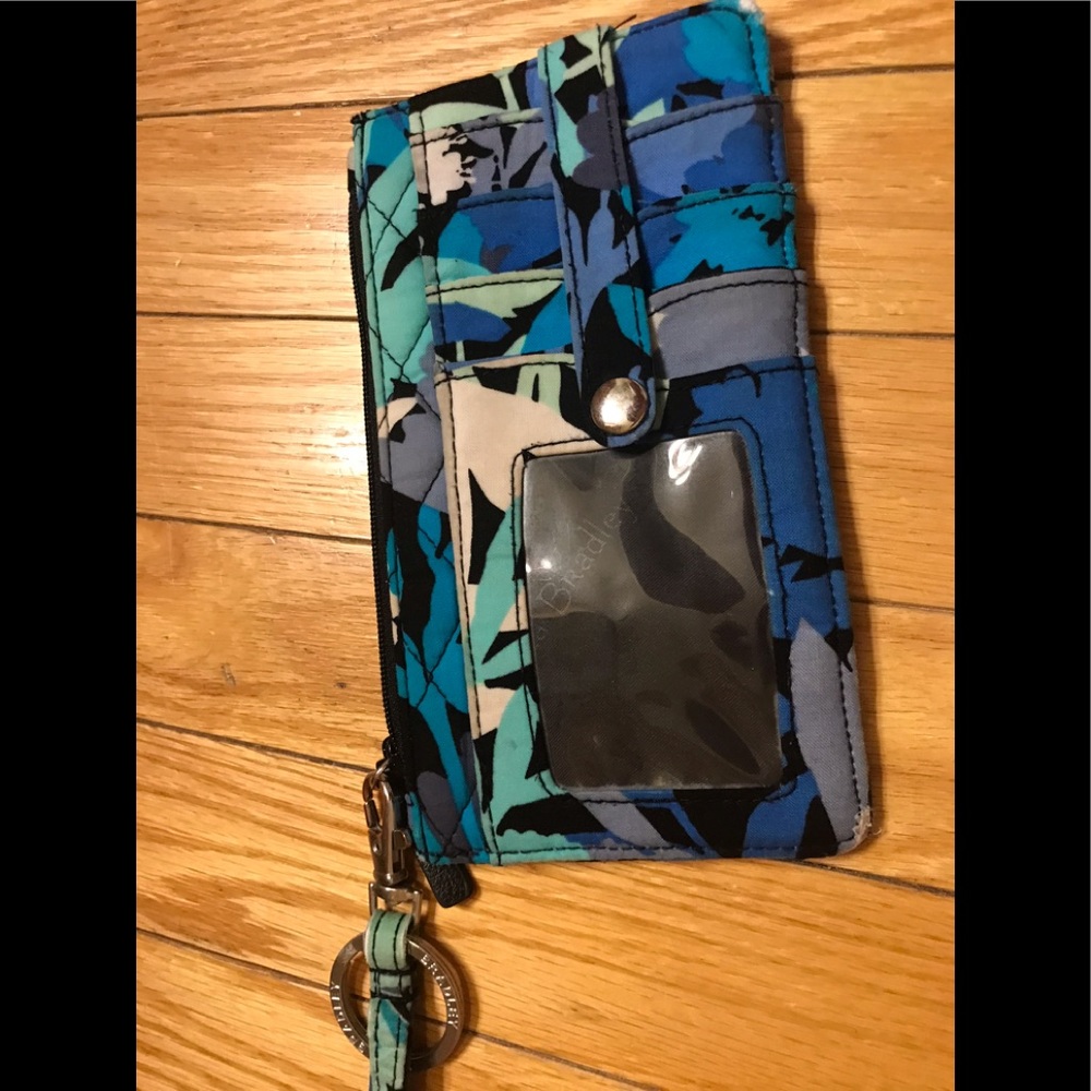 Vera Bradley lanyard and ID holder